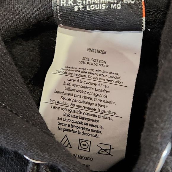 Harley Davidson Motorcycles Mens XL Bristol Connecticut CT Hoodie Sweatshirt - Picture 8 of 16